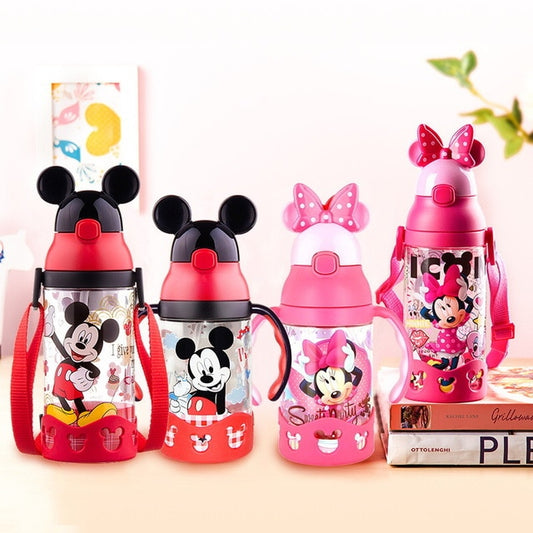 Garrafa - Disney - Minnie - Mickey Mouse - Sports - 430ml/500ml