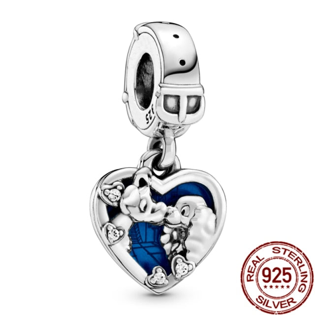 Pingente/Berloque Disney - 100% Prata 925 para pulseira