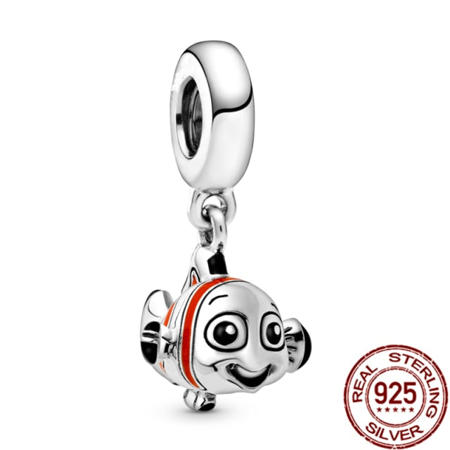 Pingente/Berloque Disney - 100% Prata 925 para pulseira