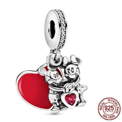 Pingente/Berloque Disney - 100% Prata 925 para pulseira