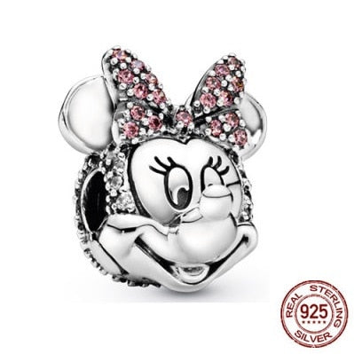 Pingente/Berloque Disney - 100% Prata 925 para pulseira