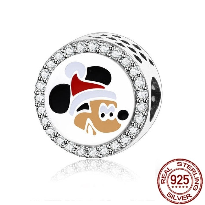 Pingente/Berloque Disney - 100% Prata 925 para pulseira