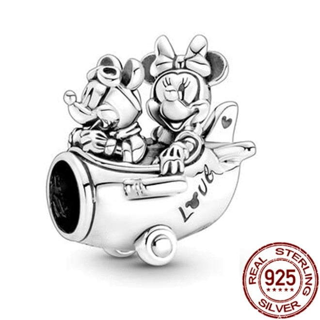 Pingente/Berloque Disney - 100% Prata 925 para pulseira