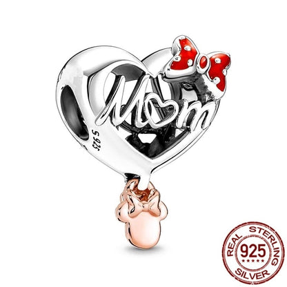 Pingente/Berloque Disney - 100% Prata 925 para pulseira