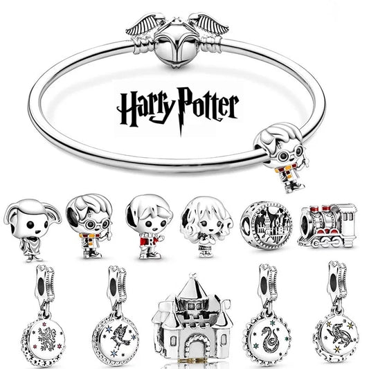 Pulseira Harry Potter - Disney - 100% Prata 925