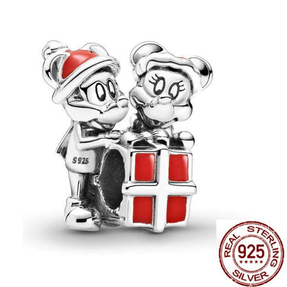 Pingente/Berloque Disney - 100% Prata 925 para pulseira